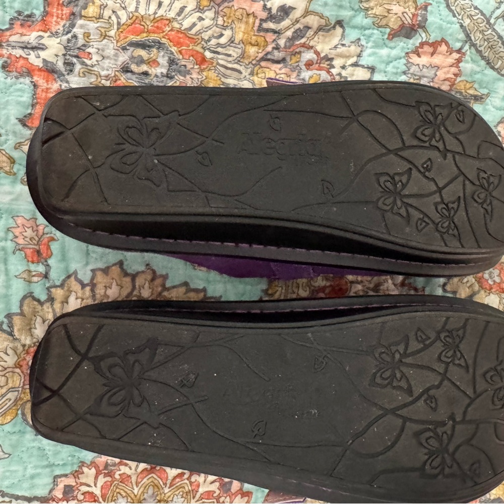 Alegria Purple Mules - Picture 5 of 5